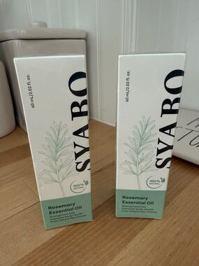 Syarō Rosemary Essential Oil - Green & White 2 Bottles